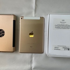 iPad mini 4★Wi-Fi＋Cellular◆64GB ゴールド★SIMフリー化・ 初期化済の画像