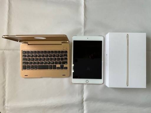 iPad mini 4★Wi-Fi＋Cellular◆64GB ゴールド★SIMフリー化・ 初期化済