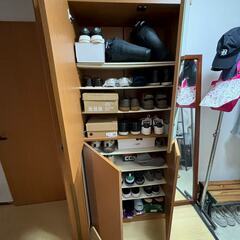 玄関収納（シューズキャビネット）の画像