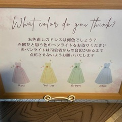 結婚式　ドレス当て　６点セットの画像
