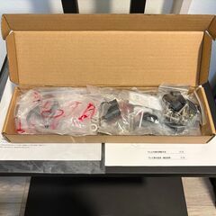 EQUALS イコールズ 壁寄せテレビスタンド＋ワイドタイプ棚板 WALL V2 ロータイプ 32～60V対応 サテンブラックの画像