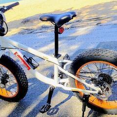 自転車20インチ　ファットバイク　の画像
