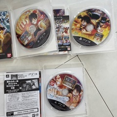 プレステ3  👊ワンピース海賊無双　3本まとめての画像