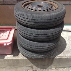 ダンロップ155/65R14 4本セットの画像
