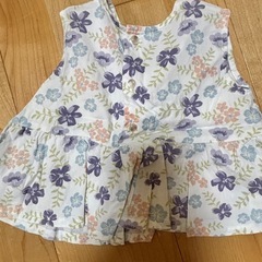 ベビー服80サイズノースリーブセットアップの画像