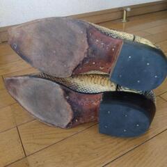 【パイソン】ウエスタンブーツの画像