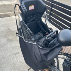 電動自転車　チャイルドシート付きの画像
