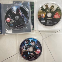 プレステ3 　🧟バイオハザード　3枚セットの画像