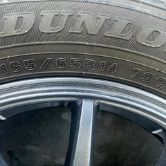 タイヤホイールセット　165/65R14 スタッドレスタイヤの画像