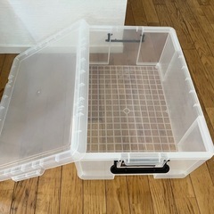 ロックスROX.シリーズ　半透明クリア収納ボックス　の画像