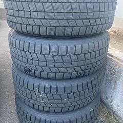 タイヤホイールセット　215/60R16 スタッドレス　日産純正　ティアナの画像