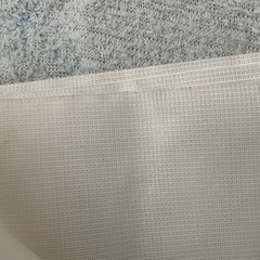 レースカーテン白（長）2枚組の画像