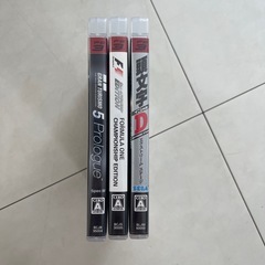 【決まりました】プレステ3 🏎️　グランツーリスモ・F1・イニシャルD 🏎️　レース系ソフト3枚の画像