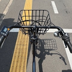 中古20インチPanasonic電動アシスト自転車12Ah4点灯大阪