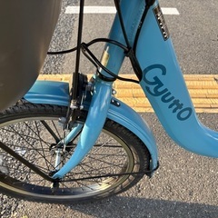 中古20インチPanasonic電動アシスト自転車　16Ah の画像