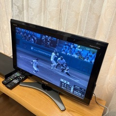 液晶テレビ　26インチ　ブルーレイレコーダー　セット　SHARP SONYの画像