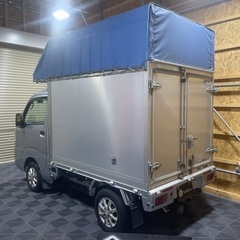 ダイハツ　ハイゼットパネルバン　ハイゼットトラック　令和1年11.8万キロ　マニュアル5速　 4WD 高さ177cm 幅135cm 奥行き190cm ETC LEDヘッドライト　ドラレコ　一時抹消の画像