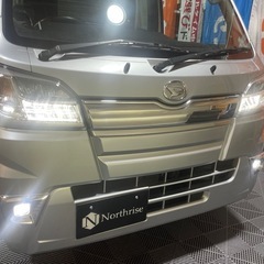 ダイハツ　ハイゼットパネルバン　ハイゼットトラック　令和1年11.8万キロ　マニュアル5速　 4WD 高さ177cm 幅135cm 奥行き190cm ETC LEDヘッドライト　ドラレコ　一時抹消の画像