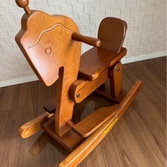 おもちゃ　木馬　オブジェ　子供用　乗り物　玩具　の画像