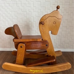 おもちゃ　木馬　オブジェ　子供用　乗り物　玩具　の画像