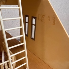 【家具付き】(廃盤品)緑の丘の大きなおうち シルバニアの画像