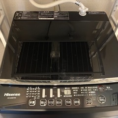 ハイセンス　洗濯機の画像