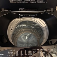 ハイセンス　洗濯機の画像