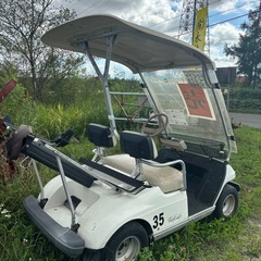  ヤマハ　ゴルフカート　　2人乗り　ガソリンエンジン　実働車　現状販売の画像