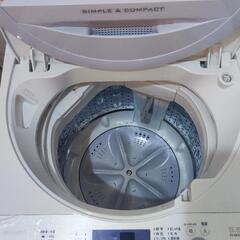 縦型洗濯機　シャープ2017年製の画像