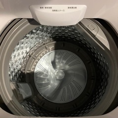 【美品】2024年製　ニトリ　洗濯機　6kg　N simpleの画像