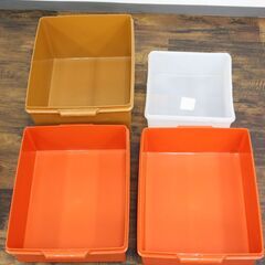 ≪U1251ジ≫ TUPPERWARE/タッパーウェア 10点 まとめ/セット 収納ケース/衣装ケース/ロングケース 保存容器 現状品の画像