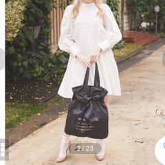 Maison de FLEURのトートバッグです☺️の画像