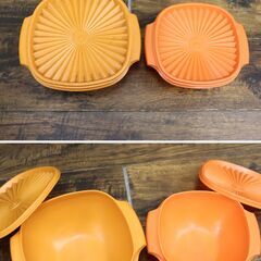 ≪U1251ジ≫ TUPPERWARE/タッパーウェア 10点 まとめ/セット 収納ケース/衣装ケース/ロングケース 保存容器 現状品の画像
