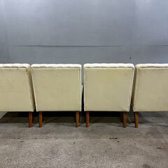 シングルソファ ローソファ ソファ ソファー 1P 1シーター 1人掛け 一人掛け 1人用 一人用 チェア 椅子 イス 4脚セット RW647の画像