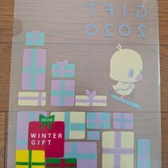 クリアファイル　チキンラーメンひよこちゃん2020WINTER　1点の画像