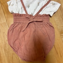 ベビー服80サイズサロペットの画像