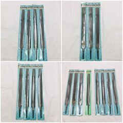 【❗️✨大工・整備士向け✨❗️】 鉄工ヤスリ まとめセット 250mm 300mm 多種形状 未使用含む❗️の画像