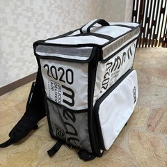 menu 配達用バッグ 白の画像