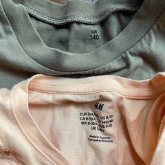 140cm GU H&M 半袖Tシャツ　子供服の画像