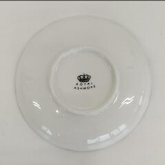 F【25*70130】ロイヤル アシュモア カップ＆ソーサ ROYAL ASH MORE 薔薇柄 ティ―カップ カップ 口径10cm 高さ5.5cm ソーサ14cmの画像