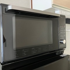 【美品】2024年製　ニトリ　ET-626A　レンジ　　の画像