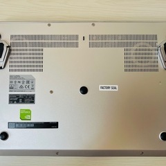 MSI ゲーミングノートi5-8265U 8GB SSD256GB の画像
