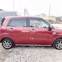 審査通過実績多数！！自社ローンでお悩みを解決！！ローンに強い！！(在庫番号209）ダイハツ キャスト スタイル 660 X 4WD　1年保　寒冷　軽減ブレーキ　レーンキープ （ワインレッド）　カーリース　札幌　函館　全国　自社分割　リース　ネオドライブローンの窓口　マイネオオートローンの画像