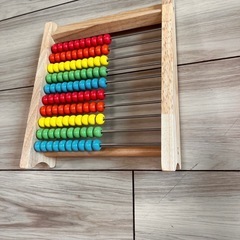 子ども用モンテッソーリ算盤 そろばん 教具 幼稚園 小学校 早期教育 数学 知育玩具 暗算・加減法
の画像