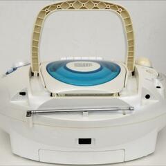 【25＊80077】『SANYO / サンヨー』CDラジオカセットレコーダー ″primaire″ PH-PR83 (L) ブルー 現状品の画像
