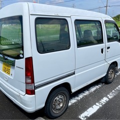 サンバーバン　4ナンバー　ボロです。車検長い♫の画像