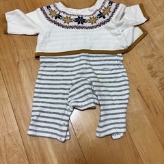 ベビー服70サイズカバーオールの画像