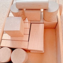 木製積み木セットの画像