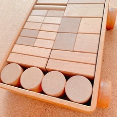 木製積み木セットの画像
