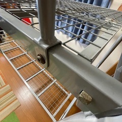 パイプ二段ベッドの画像